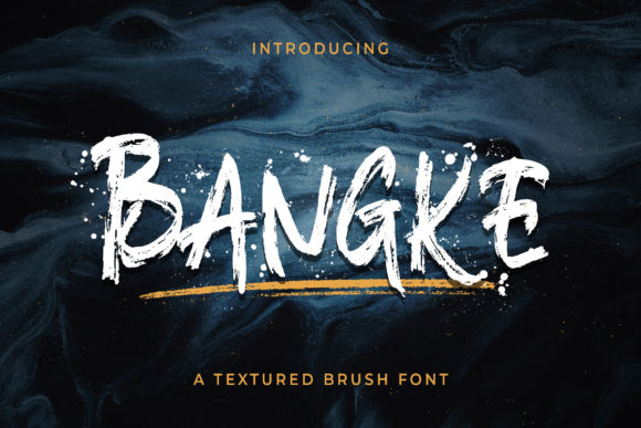 Bangke: A Bold Display Font for Dynamic Editorial Design