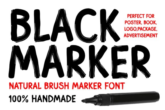 Black Marker: A Bold Display Font for Impactful Web Design