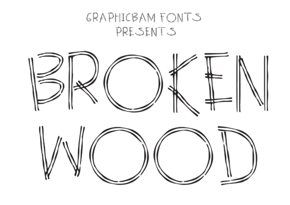Broken Wood: A Funky Display Font for Bold Editorial Design