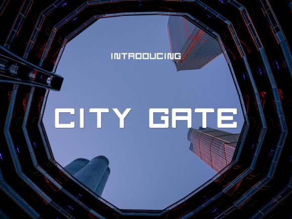 City Gate: A Display Font That Elevates Your Small Business Brand