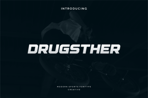 Drugsther: A Sharp Display Font That Elevates Modern Web Design