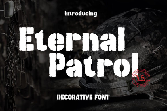 Eternal Patrol: A Bold Display Font for Urban Web Design