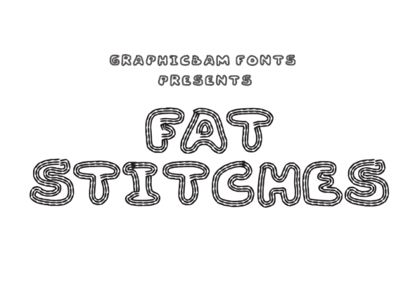 Fat Stitches: A Fun Display Font That Brings Branding to Life
