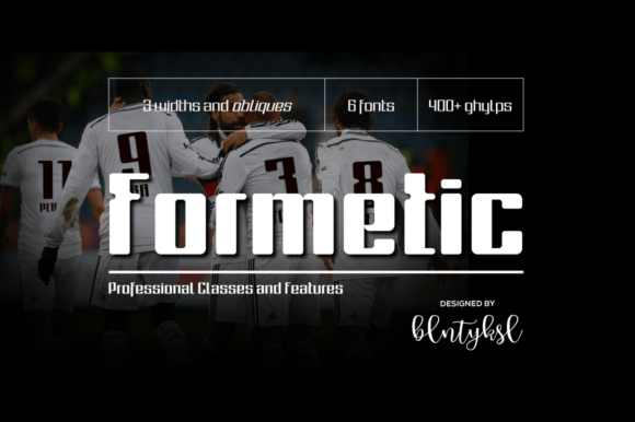 Formetic: A Bold Display Font That Elevates Your Business Branding