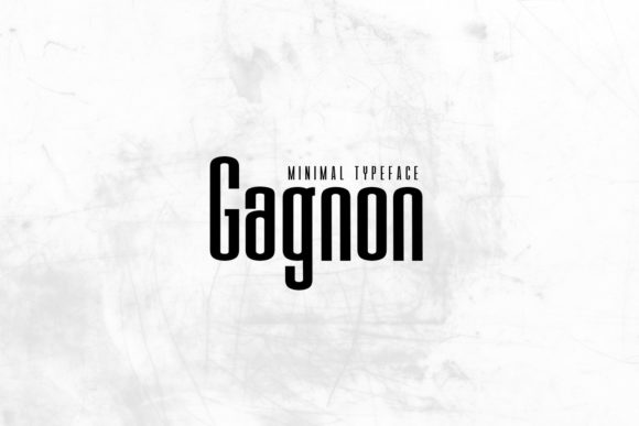 Gagnon: A Modern Display Font for Elegant Editorial Design