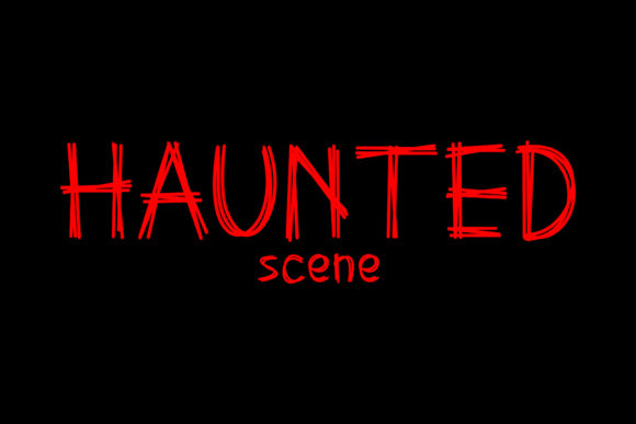 Haunted Scene Font: Crafting Scroll-Stopping Visuals for Modern Marketers