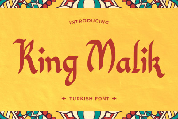 King Malik: A Bold Display Font for Editorial Elegance