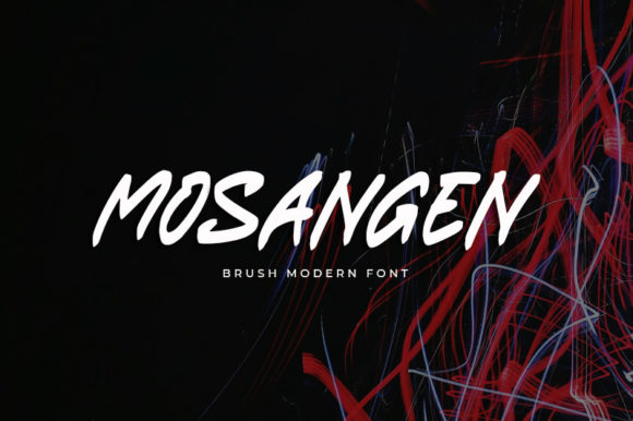Mosangen: A Modern Display Font That Elevates Small Business Branding