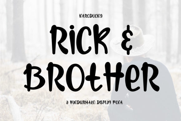 Rick Brother: A Quirky Display Font That Brings Personality to Brand Design