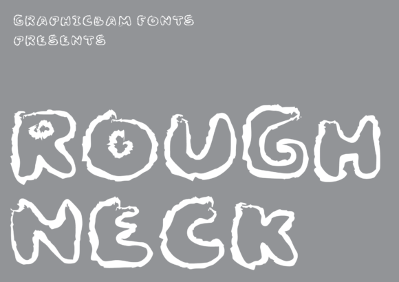 Rough Neck: A Bold Display Font for Creative Web Design