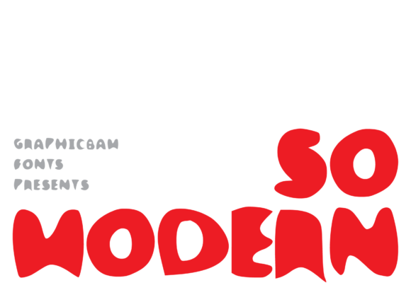 So Modern: A Bold Display Font for Contemporary Web Design