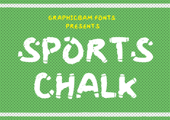 Sports Chalk: A Display Font That Brings Energy to Campaign Visuals