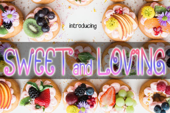 Sweet and Loving: A Charming Display Font for Editorial Design