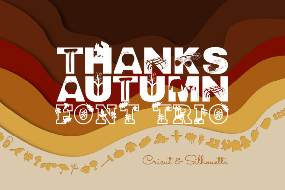 Thanks Autumn Trio: A Display Font That Elevates Modern Marketing Design