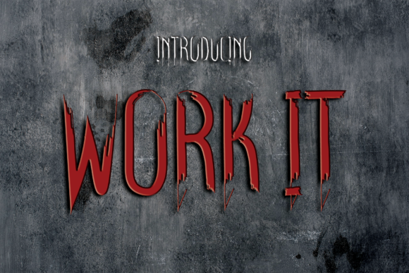 Work It: A Bold Display Font That Elevates Brand Design